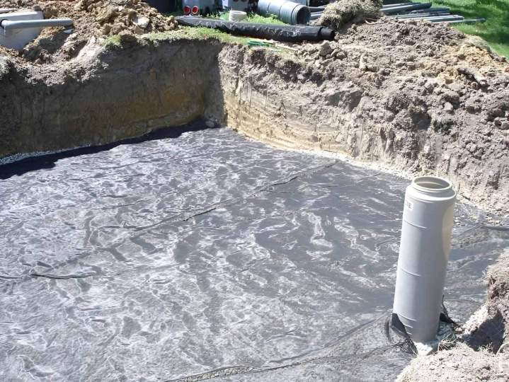 Installation de drainage souterrain, Montayral