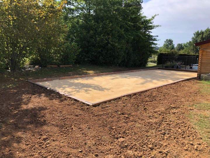 Aménagement de terrain de pétanque, Montayral