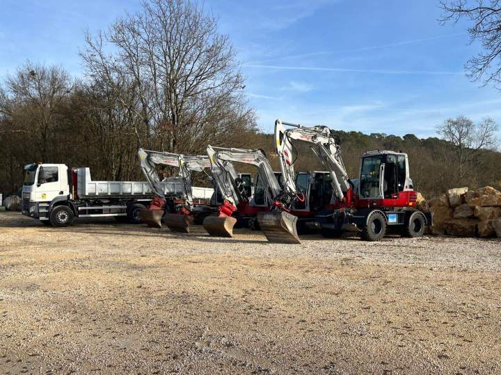 Flotte d'engins TP, Montayral